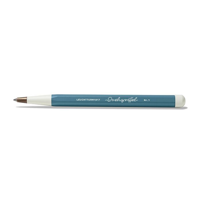 Drehgriffel Nr. 1, Stone Blue - Ballpoint pen with royal blue ink