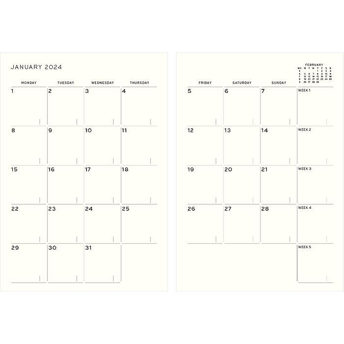 Planner Stickers 2024, Monthly Planner, English
