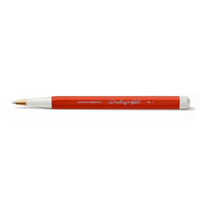 Drehgriffel Nr. 1, Fox Red - Ballpoint pen with royal blue ink