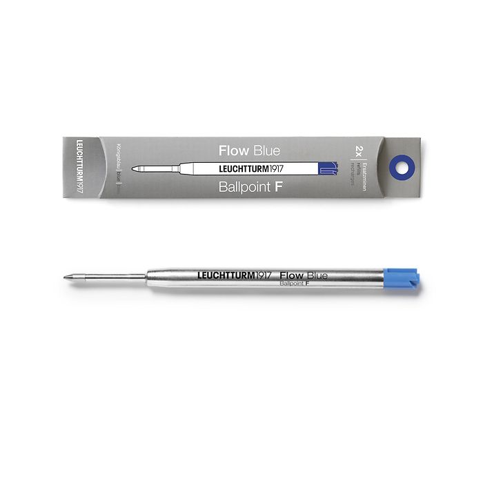Refill F for Drehgriffel Nr. 1, Royal Blue, pack of 2 - ballpoint