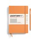 Notebook Medium (A5), Hardcover, 251 numbered pages, Apricot, squared