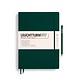 Notebook Master Classic (A4+), Hardcover, 235 numbered pages, Forest Green, ruled