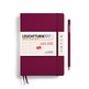 Weekly Planner Medium (A5) 2025, 18 Months, Port Red, English